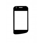 Replacement Front Glass For Celkon A85 Black By - Maxbhi.com