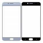 Replacement Front Glass For Oppo R9 White By - Maxbhi Com