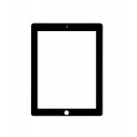 Replacement Front Glass For Apple Ipad 3g Silver By - Maxbhi.com