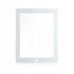 Replacement Front Glass For Apple Ipad 3g White By - Maxbhi.com