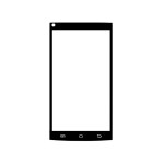 Replacement Front Glass For Cubot X6 White By - Maxbhi.com