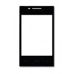 Replacement Front Glass For Lg T585 Black By - Maxbhi.com