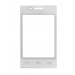 Replacement Front Glass For Lg T585 White By - Maxbhi.com