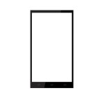 Replacement Front Glass For Spice Xlife Dragon Grey By - Maxbhi.com