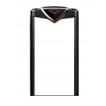Replacement Front Glass For Vertu Constellation T Black By - Maxbhi.com