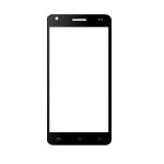 Replacement Front Glass For Videocon Z50 Pro Black By - Maxbhi.com