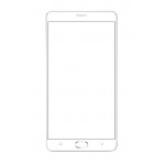 Replacement Front Glass For Gionee Marathon M5 Enjoy Black By - Maxbhi.com