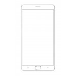 Replacement Front Glass For Gionee Marathon M5 Enjoy White By - Maxbhi.com