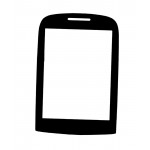 Replacement Front Glass For Motorola Fire Xt311 Black By - Maxbhi.com