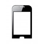 Replacement Front Glass For Samsung Gtc3310 Champ Deluxe Black By - Maxbhi.com