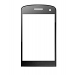 Replacement Front Glass For Spice Mi350 Black By - Maxbhi.com