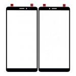 Replacement Front Glass For Gionee M7 Power Black By - Maxbhi Com