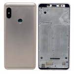 Full Body Housing For Xiaomi Redmi Note 5 Pro Gold - Maxbhi Com