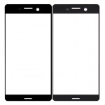 Replacement Front Glass For Sony Xperia X Dual F5122 Black By - Maxbhi Com