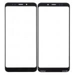 Replacement Front Glass For Xiaomi Redmi 5 Plus Black By - Maxbhi Com