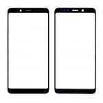 Replacement Front Glass For Xiaomi Redmi Note 5 Pro Black By - Maxbhi Com