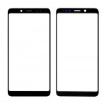 Replacement Front Glass For Xiaomi Redmi Note 5 Pro Black By - Maxbhi Com