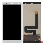 Lcd With Touch Screen For Sony Xperia Xz2 Silver By - Maxbhi Com