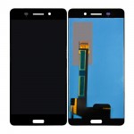 Lcd With Touch Screen For Nokia 6 64gb Black By - Maxbhi Com