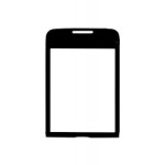 Replacement Front Glass For Nokia 3208c Black By - Maxbhi.com