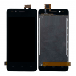Lcd With Touch Screen For Micromax Bharat 2 Plus Black By - Maxbhi Com