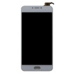 Lcd With Touch Screen For Micromax Evok Note White By - Maxbhi Com