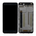 Lcd With Touch Screen For Infocus Turbo 5s Black By - Maxbhi Com