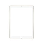 Replacement Front Glass For Apple Ipad Pro 10.5 2017 Wifi Cellular 64gb Gold By - Maxbhi.com