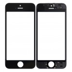 Replacement Front Glass For Apple Iphone 5se Black By - Maxbhi Com