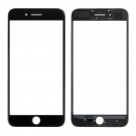 Replacement Front Glass For Apple Iphone 7 Plus Black By - Maxbhi Com