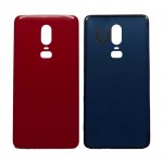 Back Panel Cover For Oneplus 6 Red - Maxbhi Com