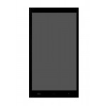 Lcd With Touch Screen For Lava A51 White By - Maxbhi.com