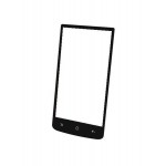 Replacement Front Glass For Obi Falcon S451 Black By - Maxbhi.com