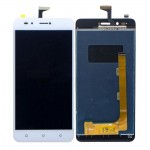 Lcd With Touch Screen For Lava Z90 White By - Maxbhi Com