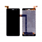 Lcd With Touch Screen For Lyf Water 6 Black By - Maxbhi Com