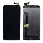 Lcd With Touch Screen For Lyf Water 9 Black By - Maxbhi Com