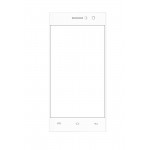 Replacement Front Glass For Lava A76 Plus White By - Maxbhi.com