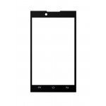 Replacement Front Glass For Lava Iris 404s Black By - Maxbhi.com