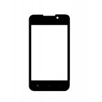 Replacement Front Glass For Lava Iris N400 Black By - Maxbhi.com