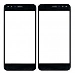 Replacement Front Glass For Lava Z70 Black By - Maxbhi Com