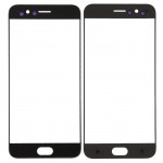 Replacement Front Glass For Oppo R11 Black By - Maxbhi Com