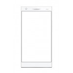 Replacement Front Glass For Oppo U705t Ulike 2 White By - Maxbhi.com