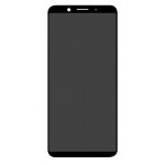Lcd With Touch Screen For Oppo A75s Black By - Maxbhi.com