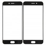 Replacement Front Glass For Oppo A77 Black By - Maxbhi Com