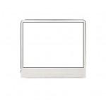 Replacement Front Glass For Htc S621 White By - Maxbhi.com