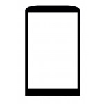 Replacement Front Glass For Htc Hero Cdma Black By - Maxbhi.com