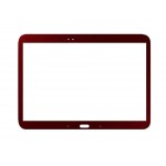 Replacement Front Glass For Samsung Galaxy Tab 3 10.1 P5220 Red By - Maxbhi.com