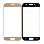 Replacement Front Glass For Samsung Galaxy A3 2017 Gold By - Maxbhi Com