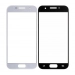 Replacement Front Glass For Samsung Galaxy A3 2017 White By - Maxbhi Com