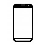 Replacement Front Glass For Samsung Galaxy Xcover 4 Grey By - Maxbhi.com